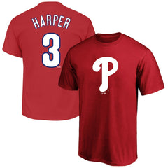 Bryce Harper Philadelphia Phillies Fanatics Big & Tall Name & Number T-Shirt for sale