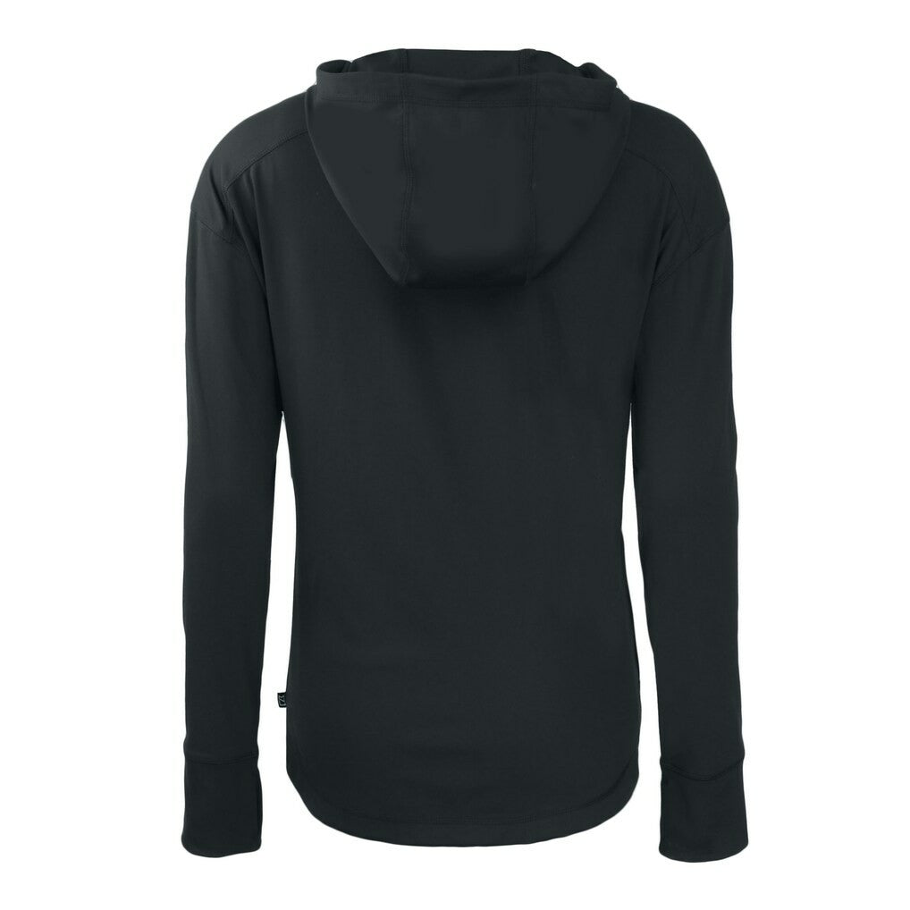San Francisco 49ers Cutter & Buck Women's Daybreak Eco Recycled Full-Zip Hoodie - Black - NFL