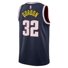 Nike Aaron Gordon Denver Nuggets Unisex Swingman Replica Jersey Icon Editi- Navy