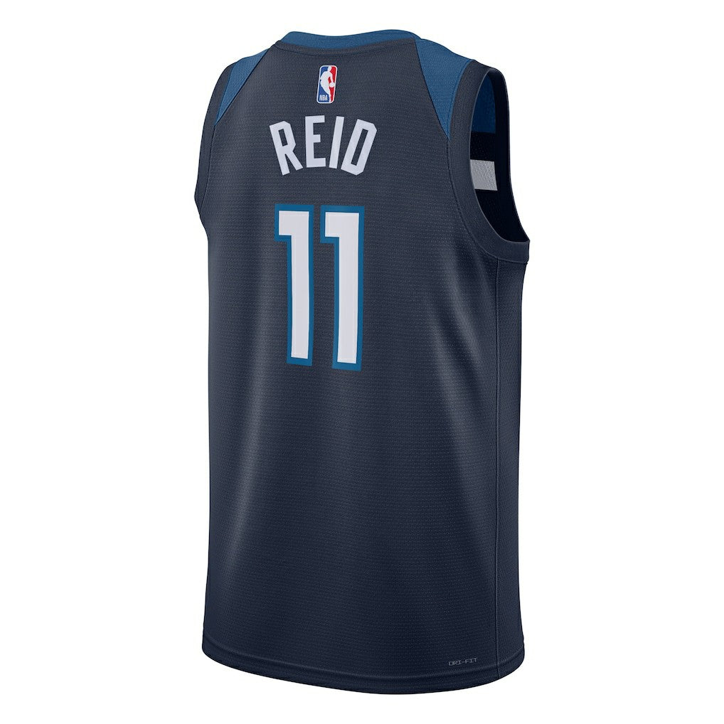 Nike Naz Reid Minnesota Timberwolves Unisex Swingman Replica Jersey Icon Edition Navy