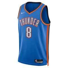 Nike Jalen Williams Oklahoma City Thunder Unisex Swingman Replica Jersey Icon Edition Blue