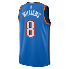 Nike Jalen Williams Oklahoma City Thunder Unisex Swingman Replica Jersey Icon Edition Blue