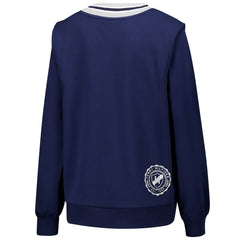 Dallas Cowboys Tommy Hilfiger Women's Alice V-Neck Pullover Sweatshirt - Navy - NFL