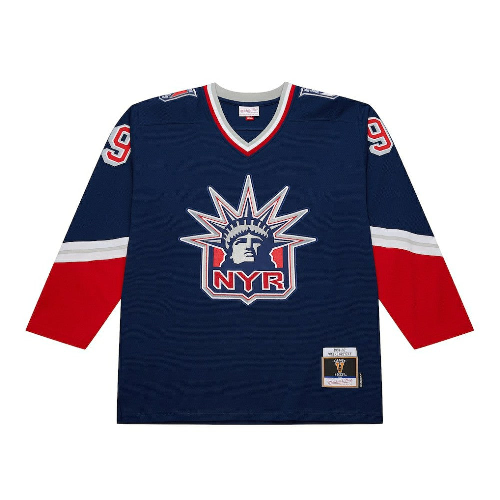 Wayne Gretzky New York Rangers Mitchell & Ness Youth 1996/97  Power Play Player Jersey | NHL Lifestyle