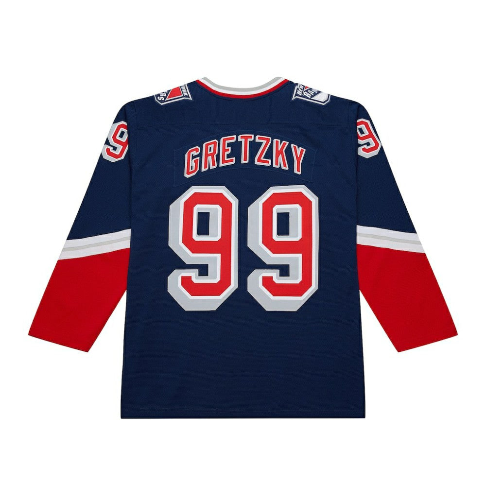 Wayne Gretzky New York Rangers Mitchell & Ness Youth 1996/97  Power Play Player Jersey | NHL Lifestyle