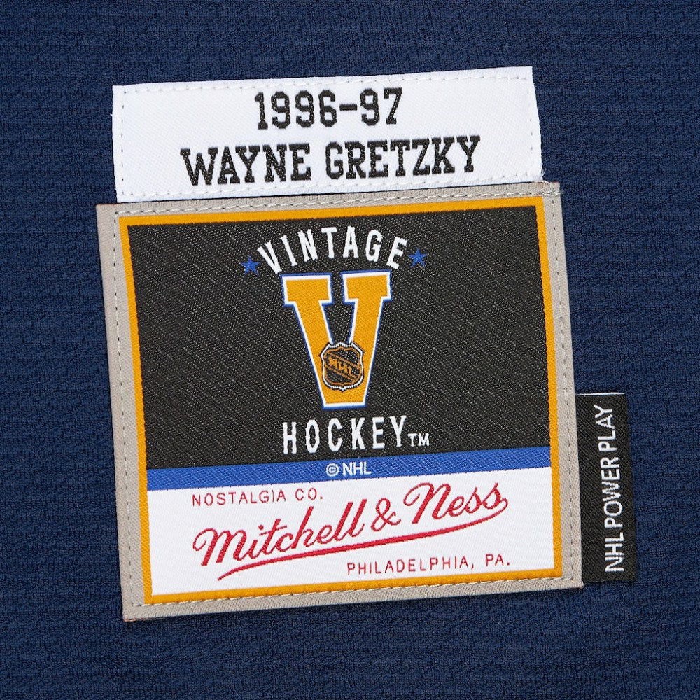 Wayne Gretzky New York Rangers Mitchell & Ness Youth 1996/97  Power Play Player Jersey | NHL Lifestyle