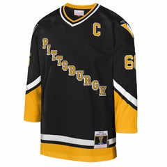 Mario Lemieux Pittsburgh Penguins Mitchell & Ness Youth 1992/93 Captain Patch Power Play Player Jersey - Black | NHL sale