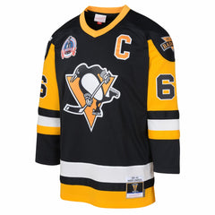 Mario Lemieux Pittsburgh Penguins Mitchell & Ness Preschool 1991/92 Blue Line 2.0 Player Jersey - Black | NHL on sale