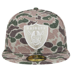 Las Vegas Raiders New Era Geo Camo 59FIFTY Fitted Hat - NFL
