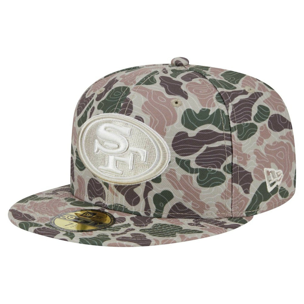 San Francisco 49ers New Era Geo Camo 59FIFTY Fitted Hat - NFL