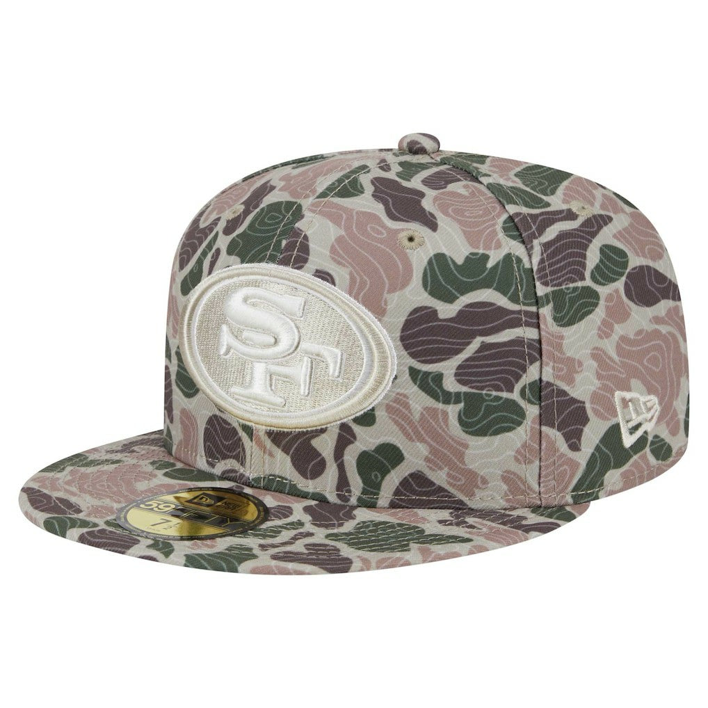 San Francisco 49ers New Era Geo Camo 59FIFTY Fitted Hat - NFL