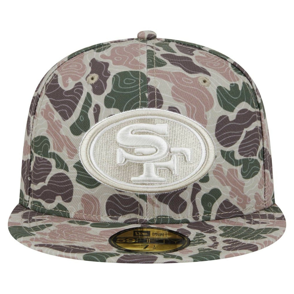 San Francisco 49ers New Era Geo Camo 59FIFTY Fitted Hat - NFL