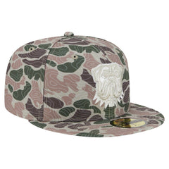 Cleveland Browns New Era Geo Camo 59FIFTY Fitted Hat - NFL