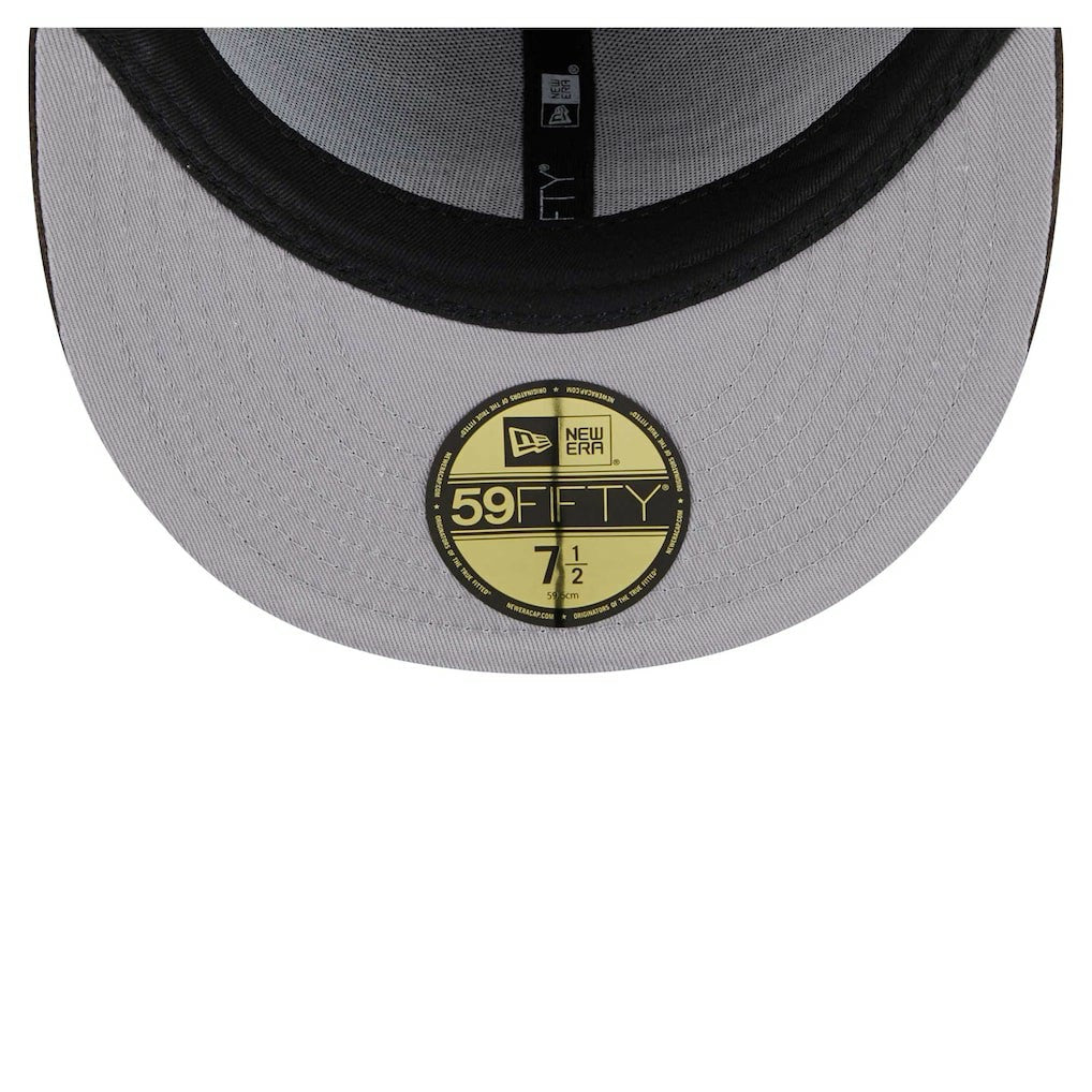 Miami Dolphins New Era Choco Cord 59FIFTY Fitted Hat - Brown - NFL