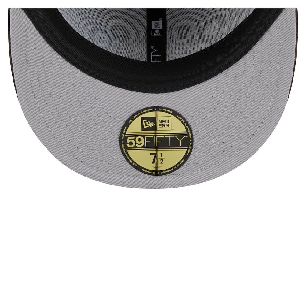 Miami Dolphins New Era Choco Cord 59FIFTY Fitted Hat - Brown - NFL