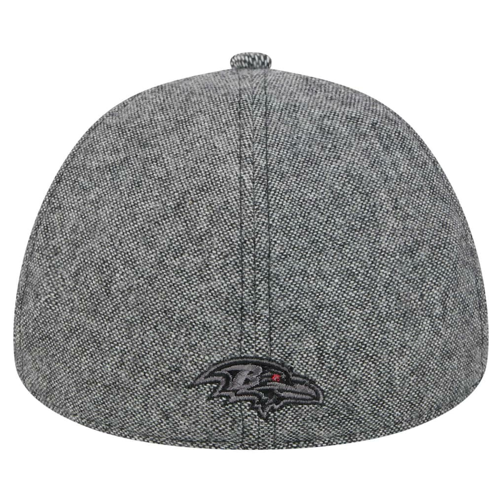 Baltimore Ravens New Era Peaky Duckbill Fitted Hat - Gray - NFL