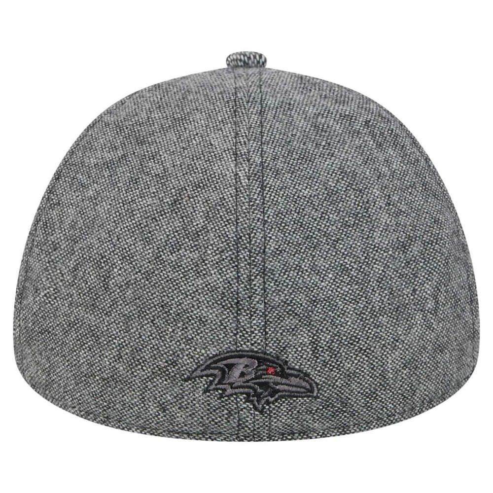 Baltimore Ravens New Era Peaky Duckbill Fitted Hat - Gray - NFL