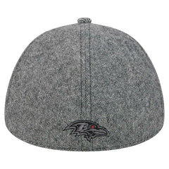 Baltimore Ravens New Era Peaky Duckbill Fitted Hat - Gray - NFL