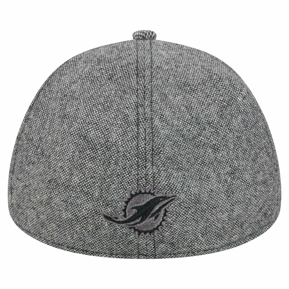 Miami Dolphins New Era Peaky Duckbill Fitted Hat - Gray - NFL