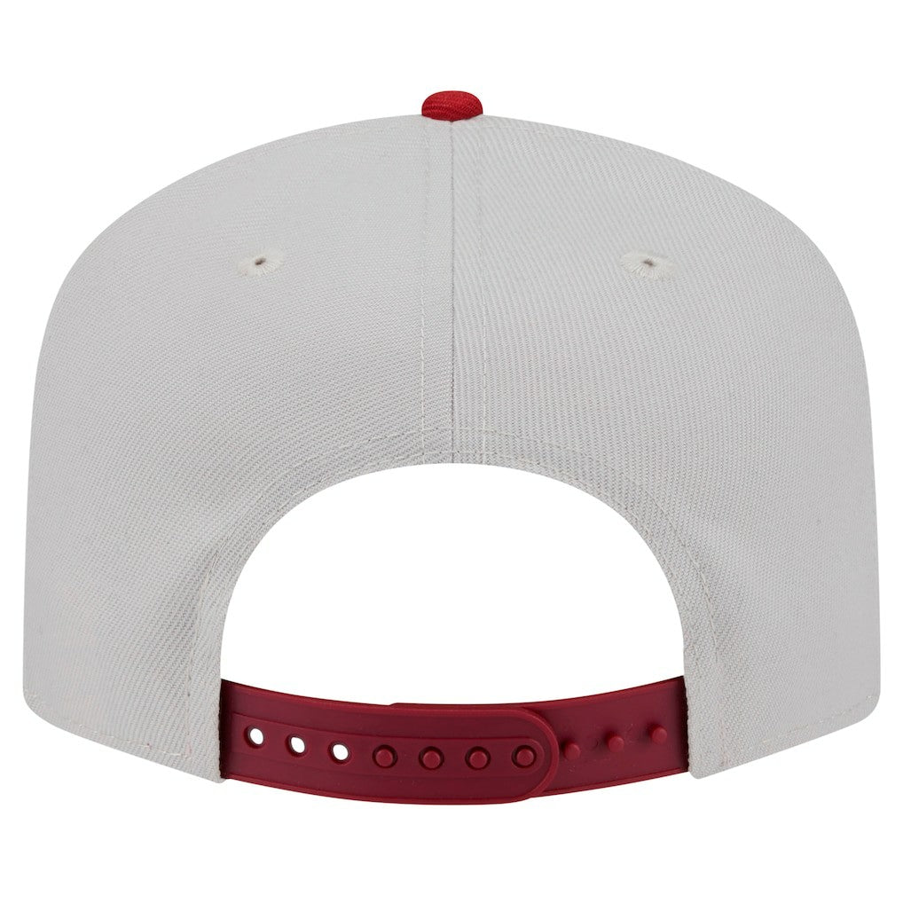 Arizona Cardinals New Era Decent 9FIFTY A-Frame Snapback Hat - Stone - NFL
