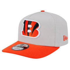 Cincinnati Bengals New Era Decent 9FIFTY A-Frame Snapback Hat - Stone - NFL