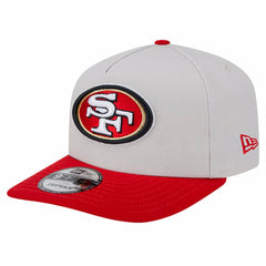 San Francisco 49ers New Era Decent 9FIFTY A-Frame Snapback Hat - Stone - NFL
