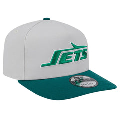 New York Jets New Era Decent 9FIFTY A-Frame Snapback Hat - Stone - NFL
