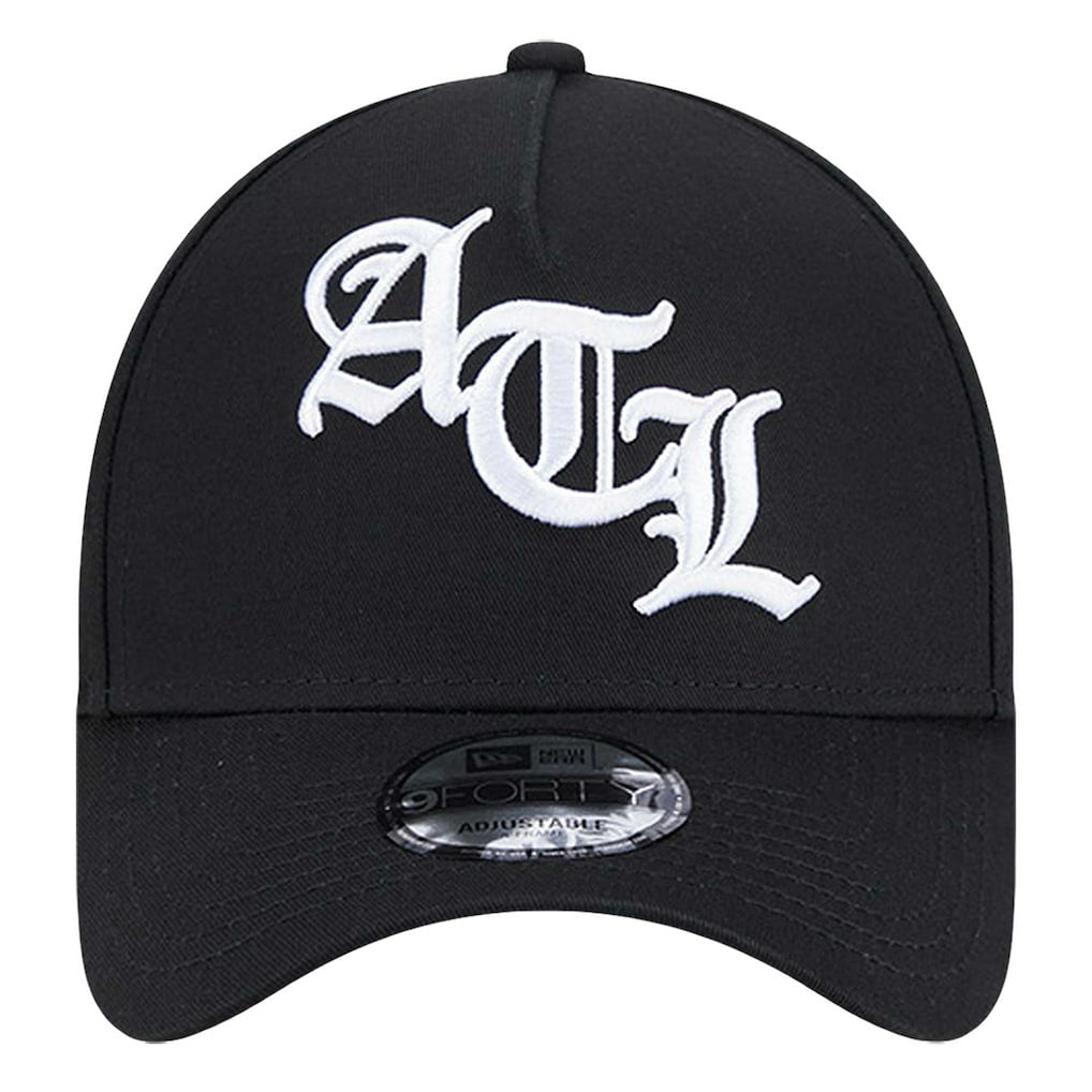 Atlanta Falcons New Era Mystic 9FORTY A-Frame Adjustable Hat - Black - NFL