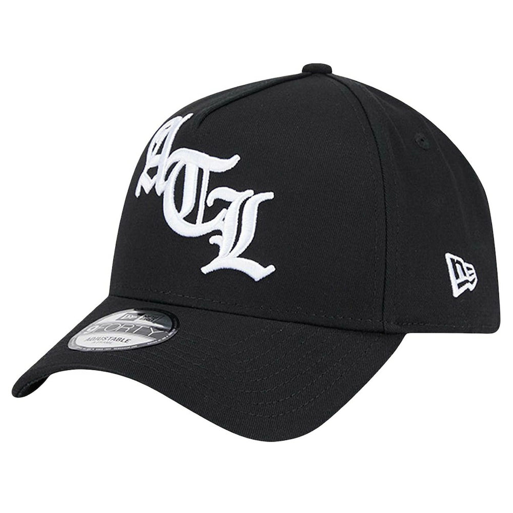 Atlanta Falcons New Era Mystic 9FORTY A-Frame Adjustable Hat - Black - NFL