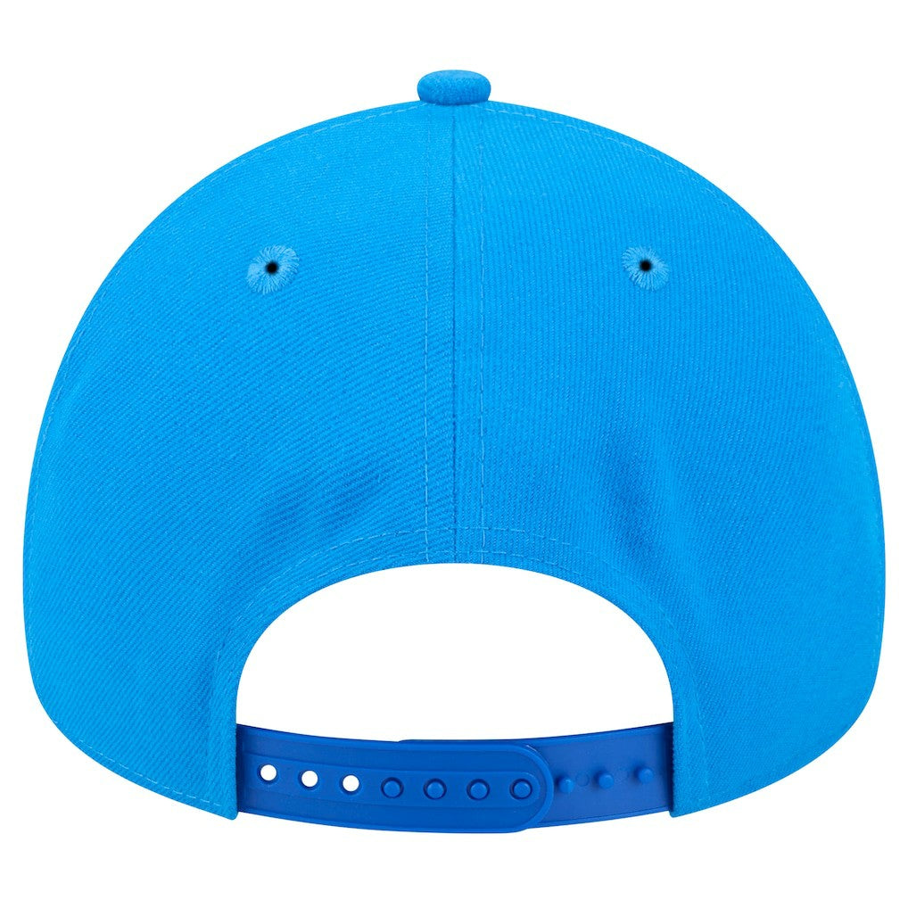 Detroit Lions New Era Mystic 9FORTY A-Frame Adjustable Hat - Blue - NFL