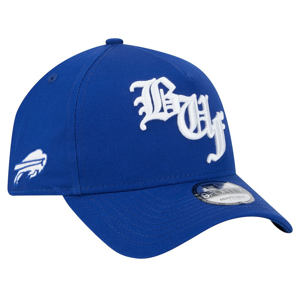 Buffalo Bills New Era Mystic 9FORTY A-Frame Adjustable Hat - Royal - NFL