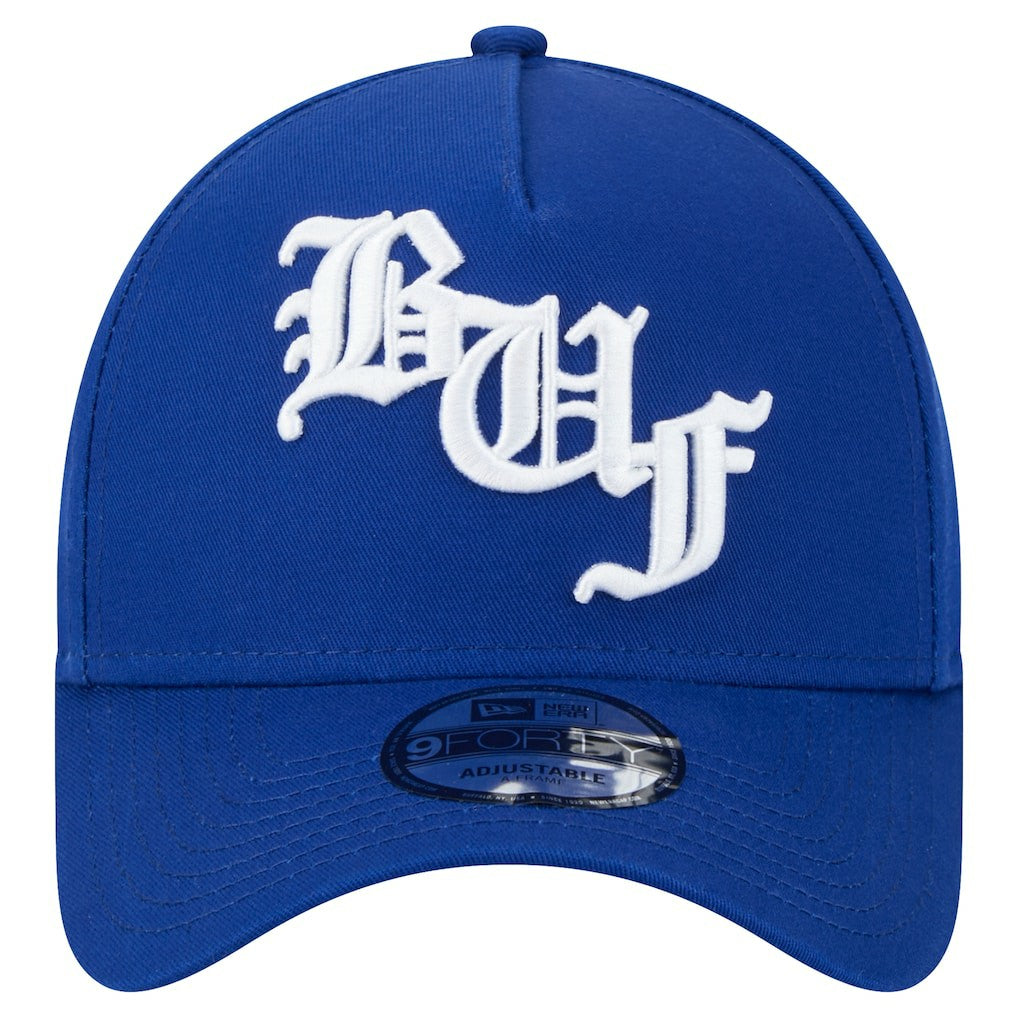 Buffalo Bills New Era Mystic 9FORTY A-Frame Adjustable Hat - Royal - NFL