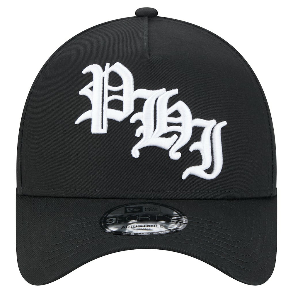 Philadelphia Eagles New Era Mystic 9FORTY A-Frame Adjustable Hat - Black - NFL