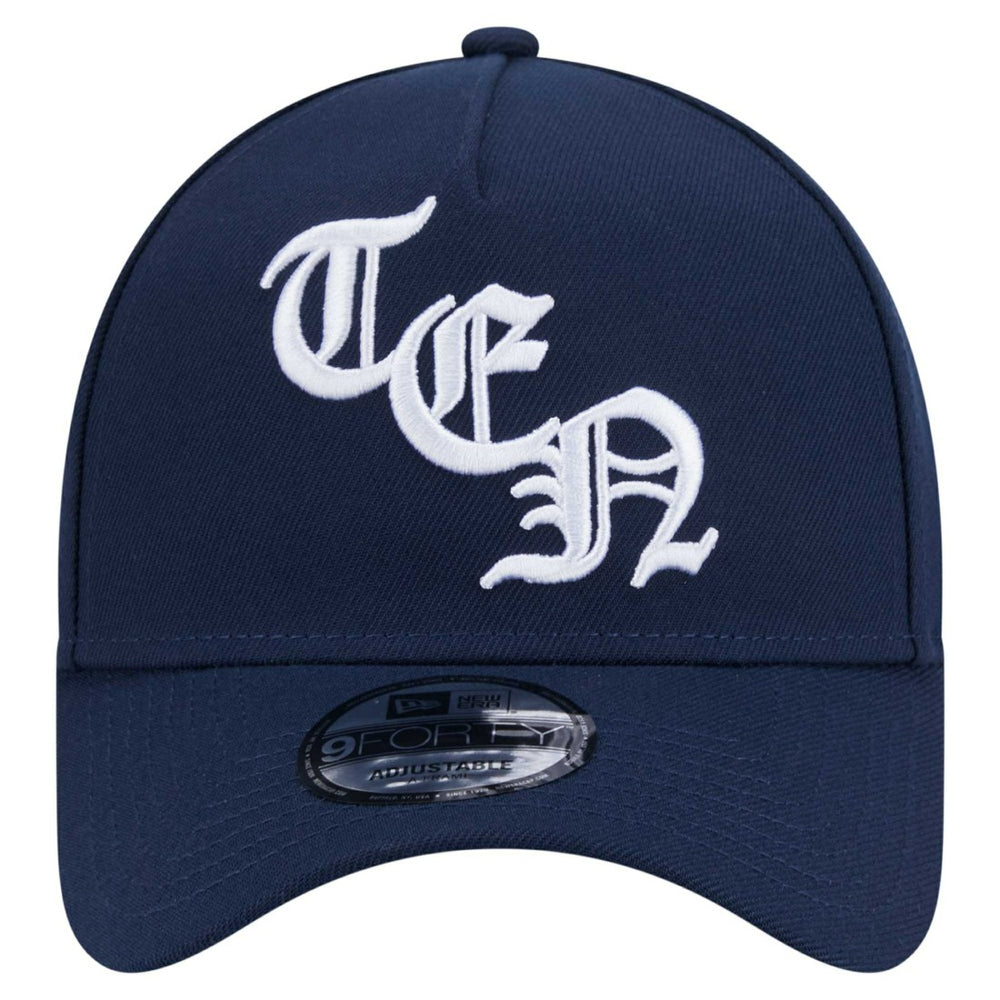 Tennessee Titans New Era Mystic 9FORTY A-Frame Adjustable Hat - Navy - NFL