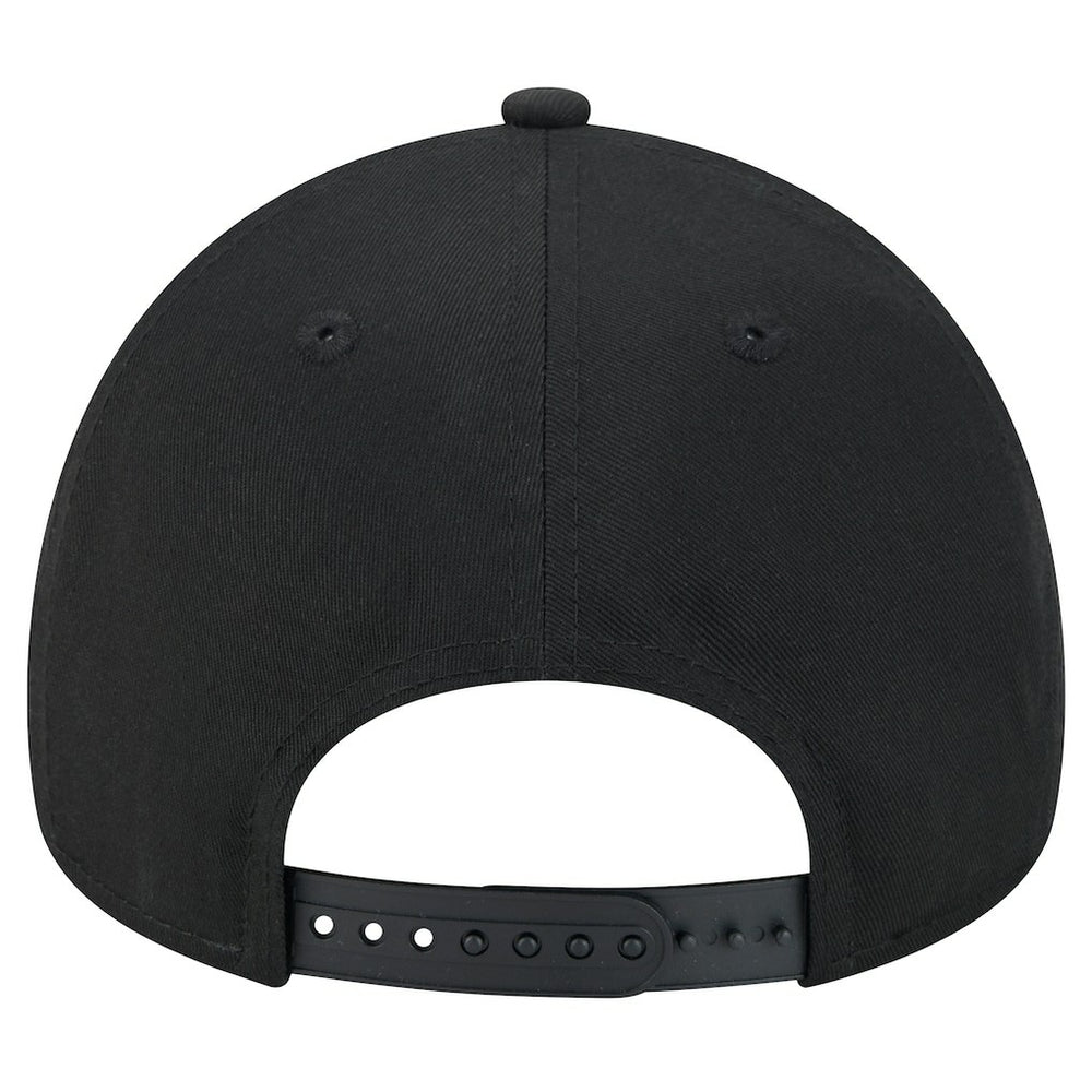 Pittsburgh Steelers New Era Mystic 9FORTY A-Frame Adjustable Hat - Black - NFL