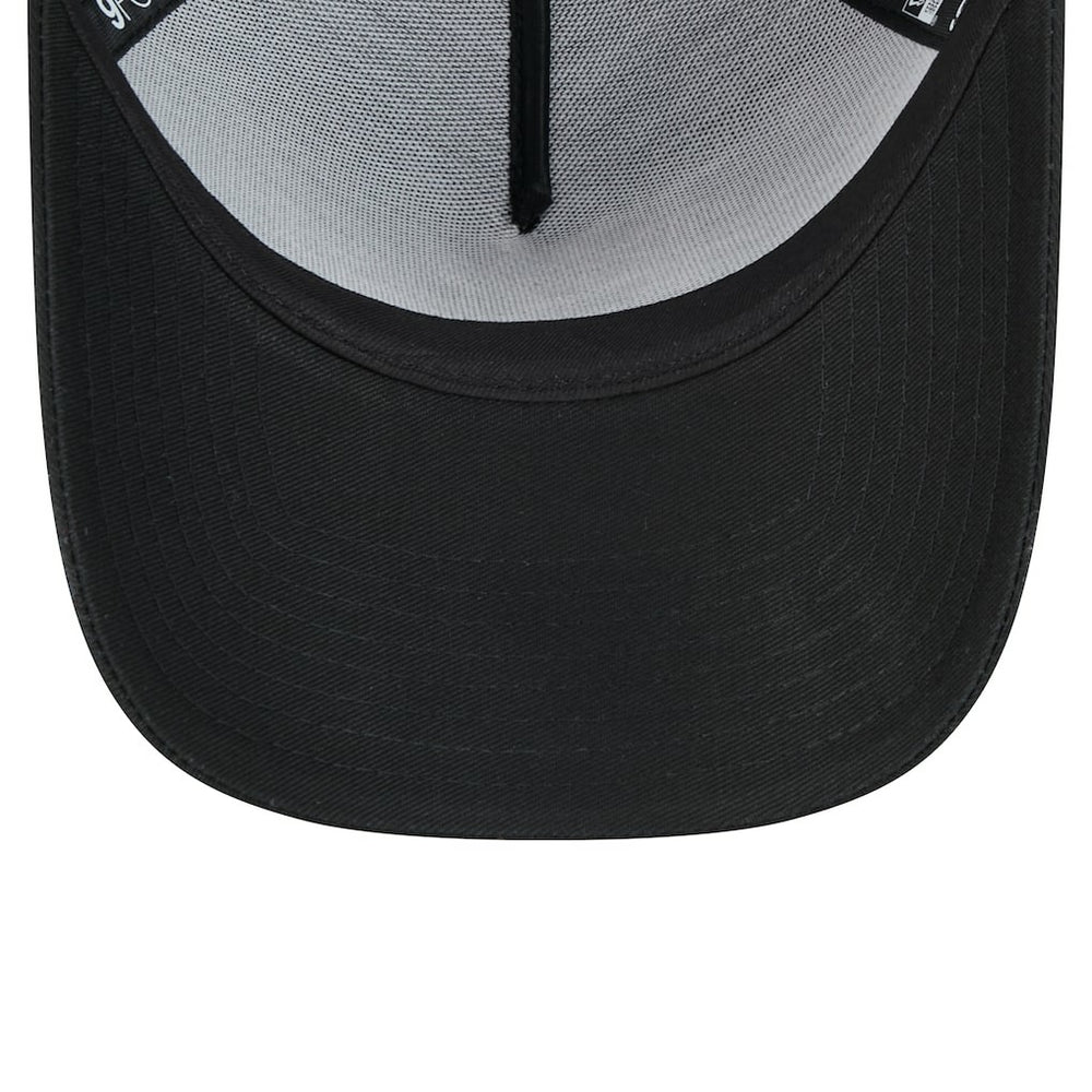 Pittsburgh Steelers New Era Mystic 9FORTY A-Frame Adjustable Hat - Black - NFL