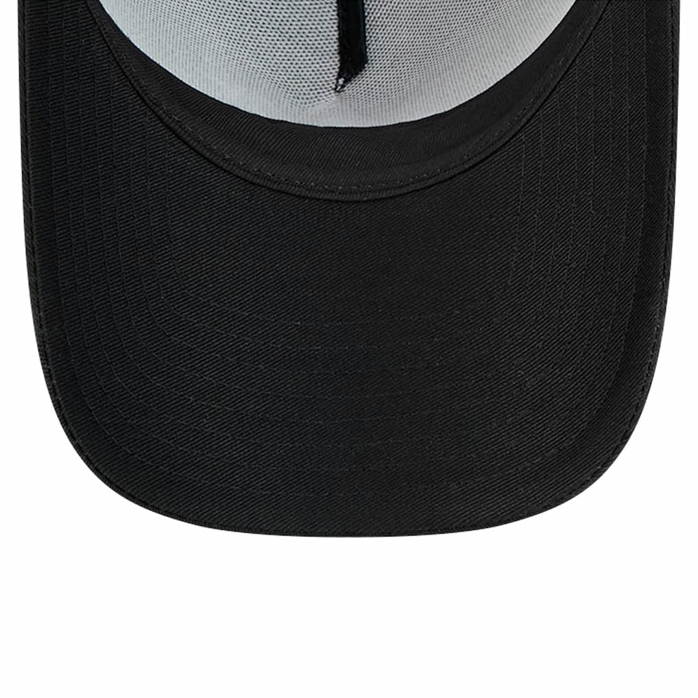 Arizona Cardinals New Era Domain 9FORTY A-Frame Trucker Adjustable Hat - Black - NFL