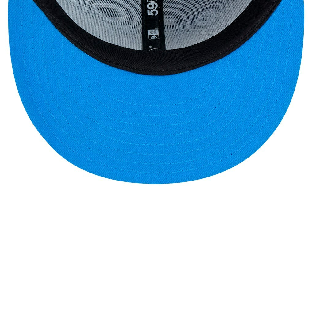 Detroit Lions New Era Omaha Throwback 59FIFTY Fitted Hat - Blue - NFL