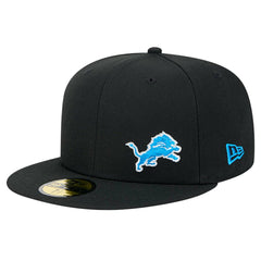Detroit Lions New Era Flawless 59FIFTY Fitted Hat - Black - NFL