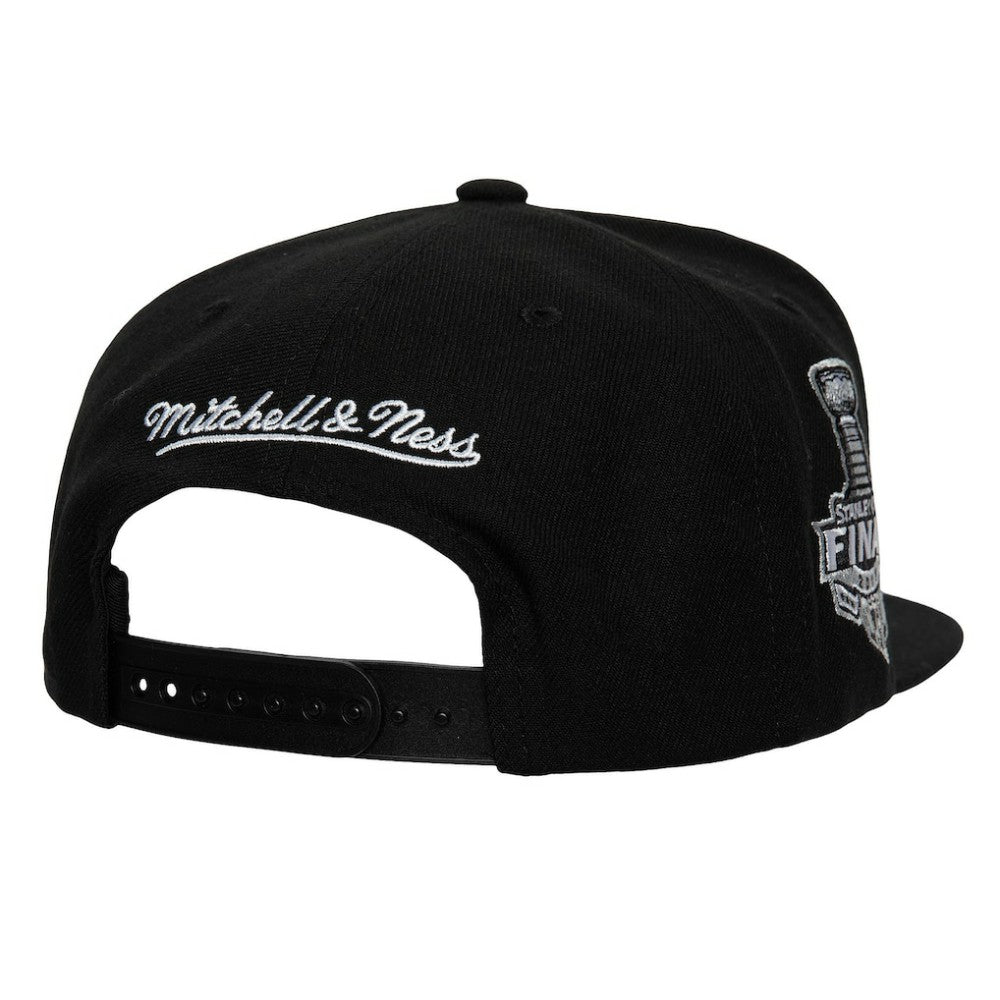 Pittsburgh Penguins Mitchell & Ness Core Top Spot Snapback Hat - Black | NHL discount