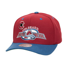 Colorado Avalanche Mitchell & Ness All In 2.0 Pro Crown Adjustable Hat - Black | NHL near me