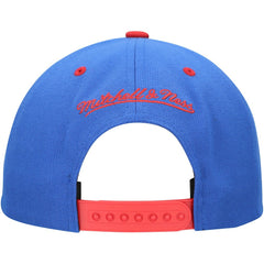 Mitchell & Ness Philadelphia 76ers All In 2.0 Pro Crown Snapback Hat Royal