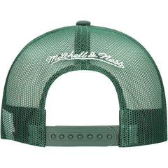 Mitchell & Ness Milwaukee Bucks Core Evergreen OTC Trucker Adjustable Hat Hunter Green