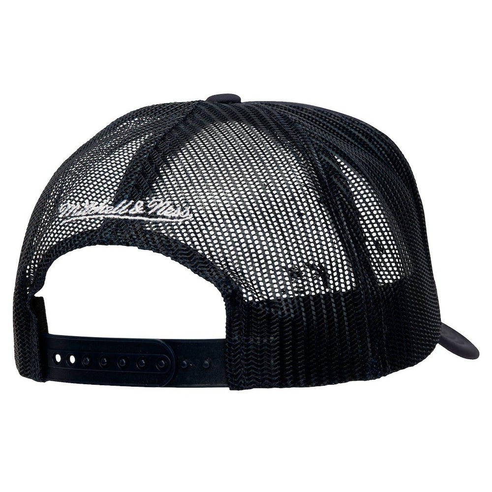 Mitchell & Ness New Orleans Pelicans Core Evergreen OTC Trucker Adjustable Hat Navy