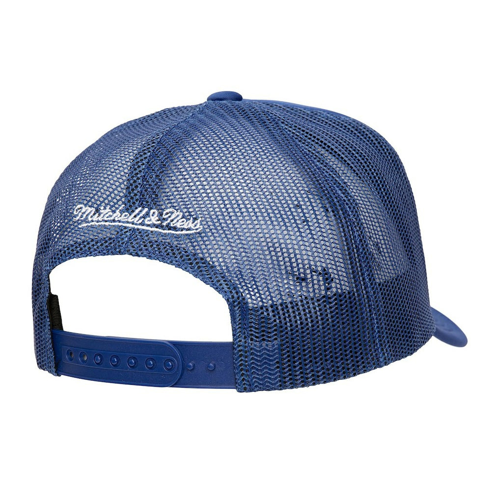 Mitchell & Ness Philadelphia 76ers Core Evergreen OTC Trucker Adjustable Hat Royal