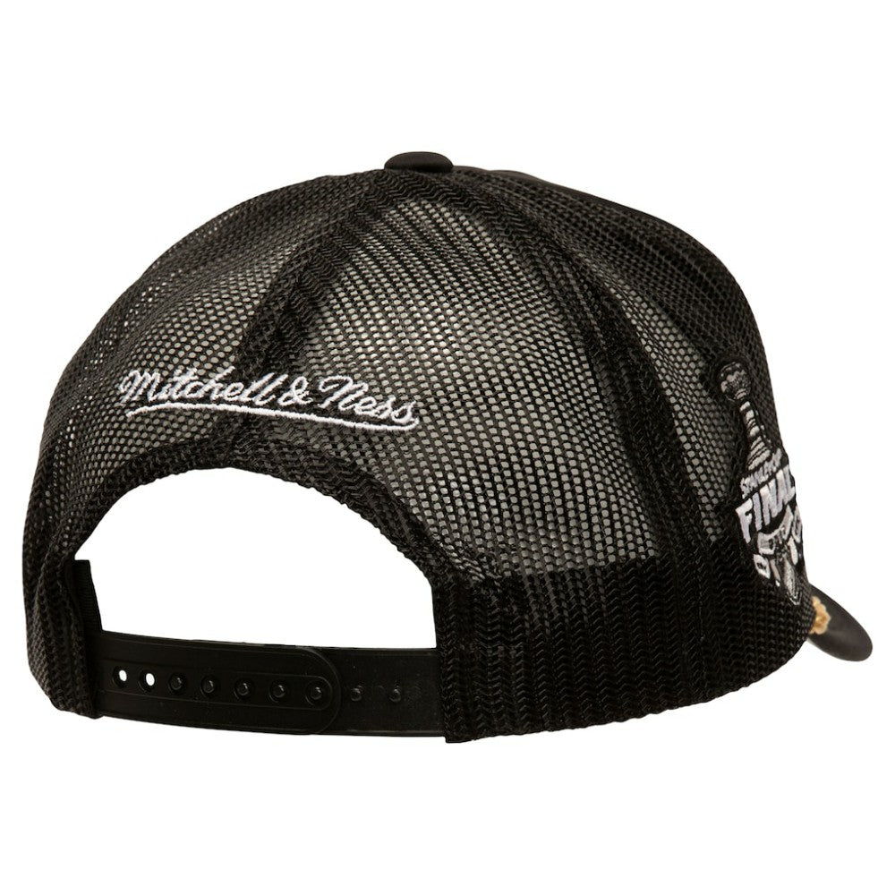 Boston Bruins Mitchell & Ness SOUL Collection Golden Stanley Cup Champions Trucker Adjustable Hat - Black | NHL on sale