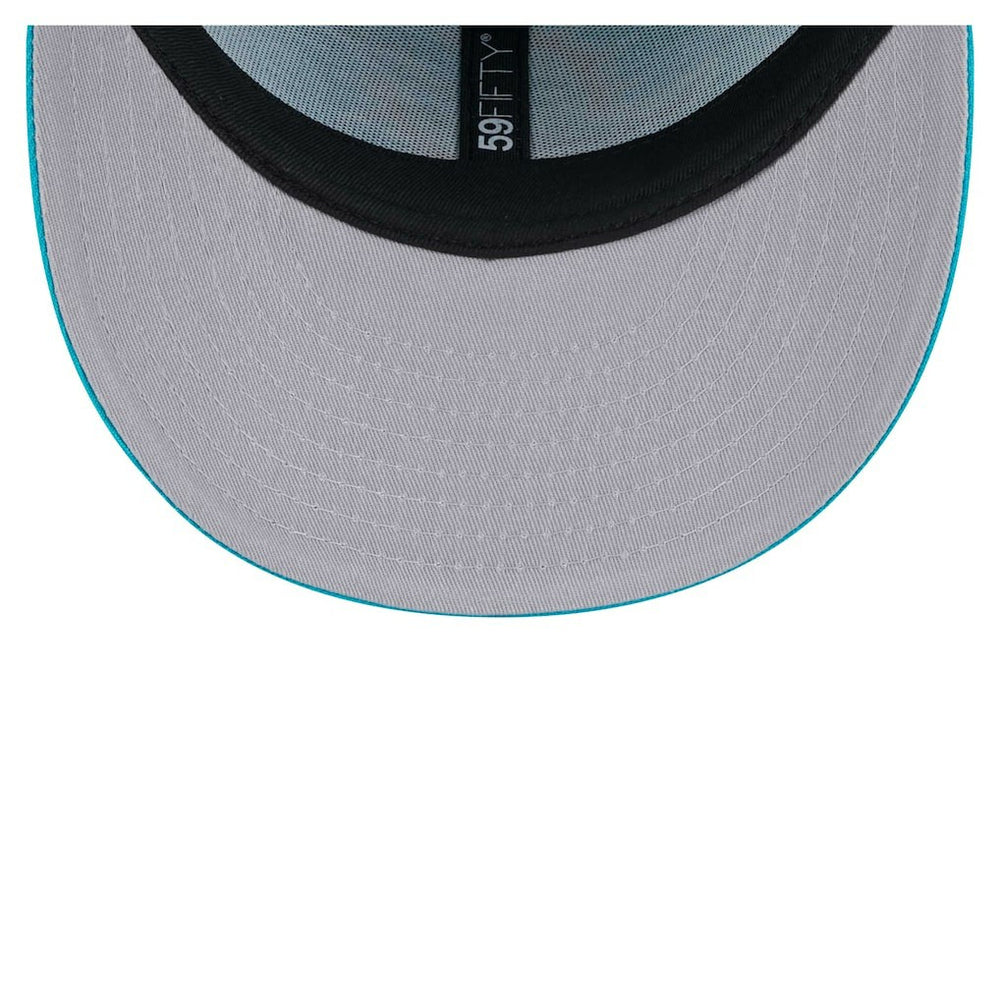 Miami Dolphins New Era Omaha Low Profile 59FIFTY Fitted Hat - Aqua - NFL