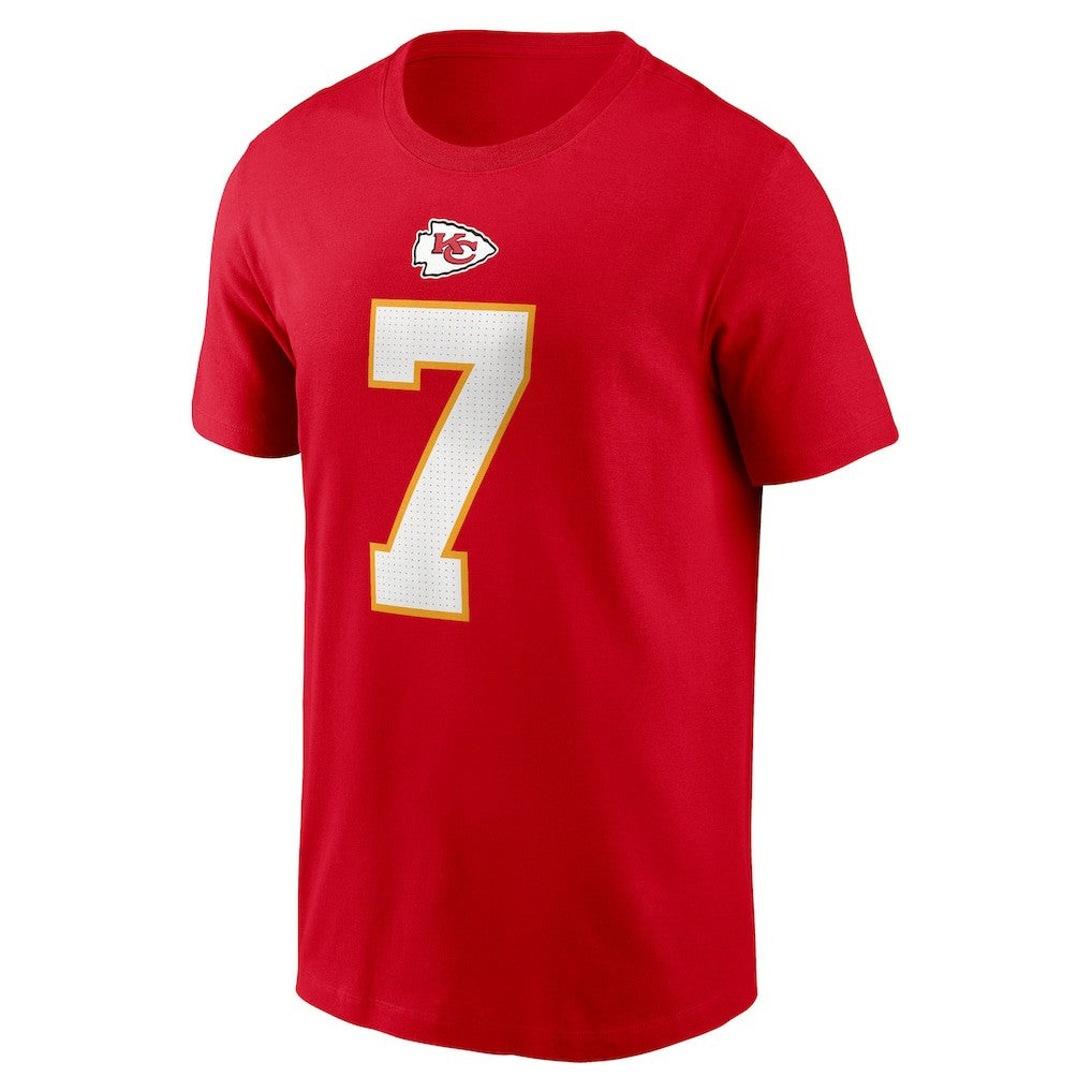 Harrison Butker Kansas City Chiefs Name & Number T-Shirt - Red - Nike