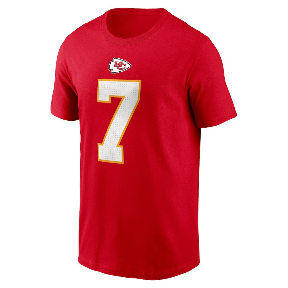 Harrison Butker Kansas City Chiefs Name & Number T-Shirt - Red - Nike