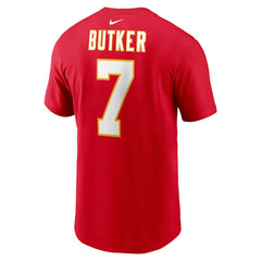Harrison Butker Kansas City Chiefs Name & Number T-Shirt - Red - Nike